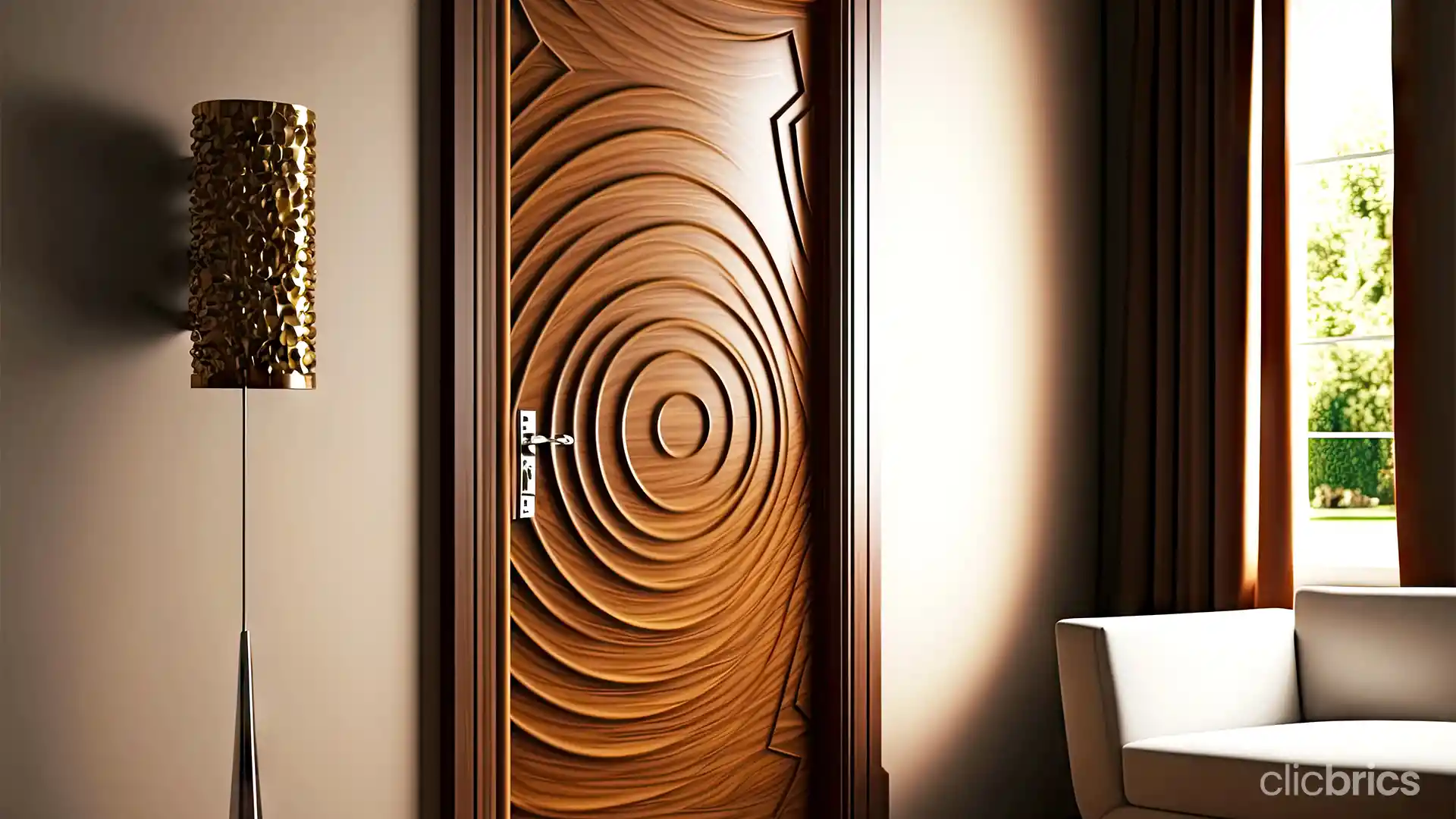 simple bedroom door design